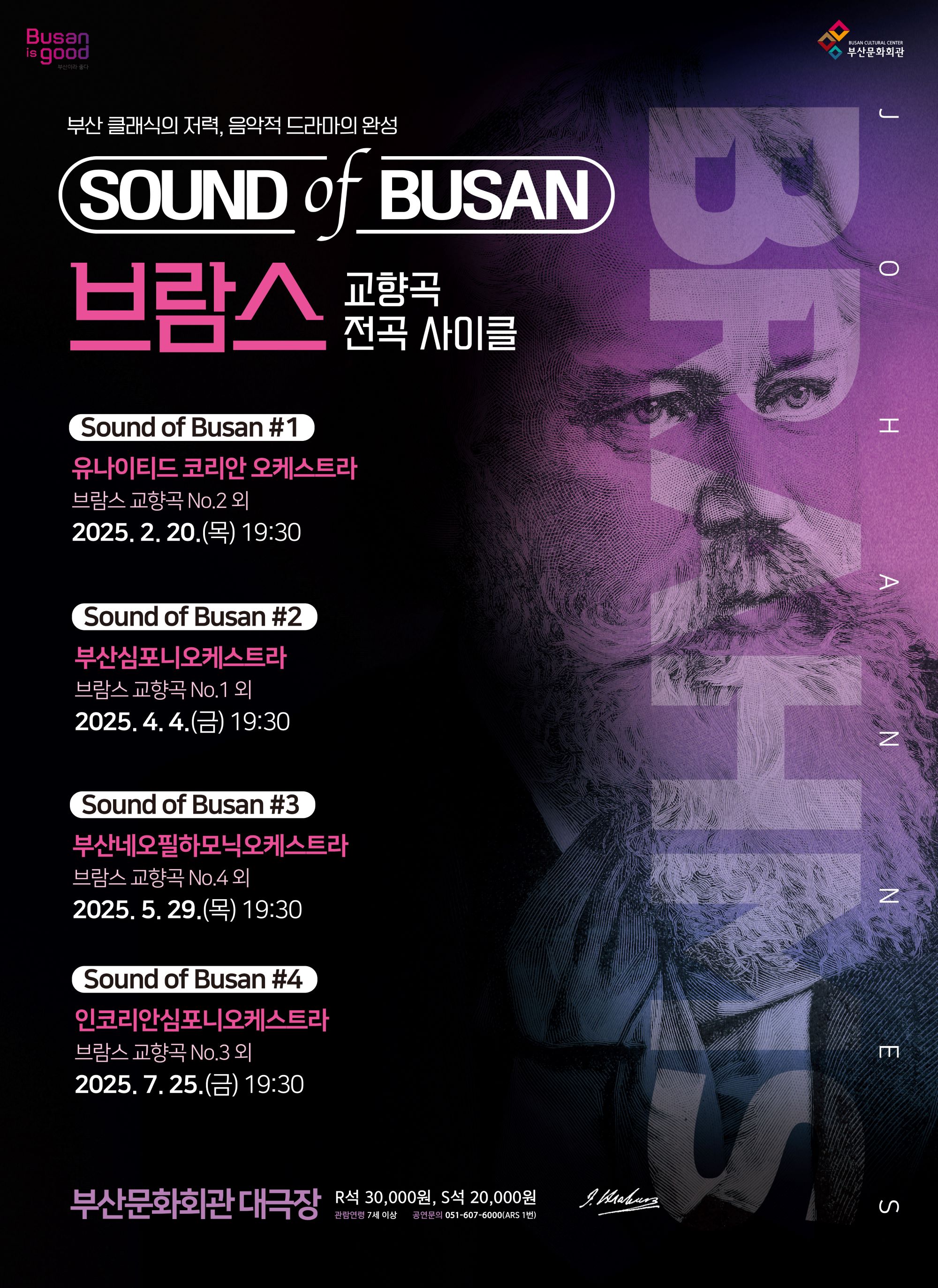 (패키지) Sound of Busan : 브람스 교향곡 전곡 사이클